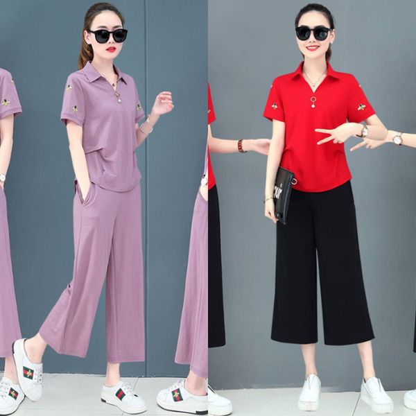 casual sports women's wide leg pants suitsuit suit2019 new summer slimming fashion western style loose wide leg pants two-piece suit wo, Gray
casual sports women's wide leg pants suitsuit suit2019 new summer slimming fashion western style loose wide leg pants two-piece suit wo, Gray