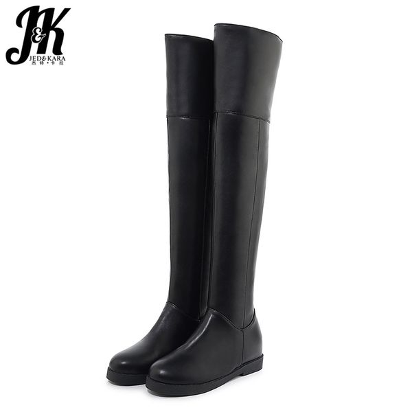 jk over the knee boots women elevator boot ladies round toe warm shoes female platform shoes pu zip winter white 2020, Black
jk over the knee boots women elevator boot ladies round toe warm shoes female platform shoes pu zip winter white 2020, Black