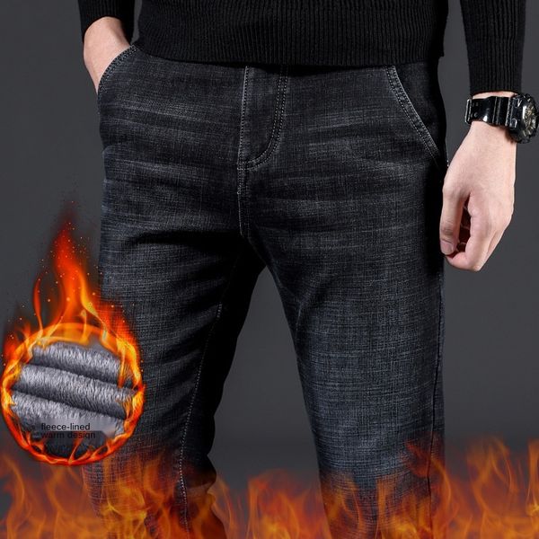 men's jeans plus size 42 44 46 men warm thick 2021 winter style business fashion slim fit stretch black jean trousers brand pants, Blue
men's jeans plus size 42 44 46 men warm thick 2021 winter style business fashion slim fit stretch black jean trousers brand pants, Blue