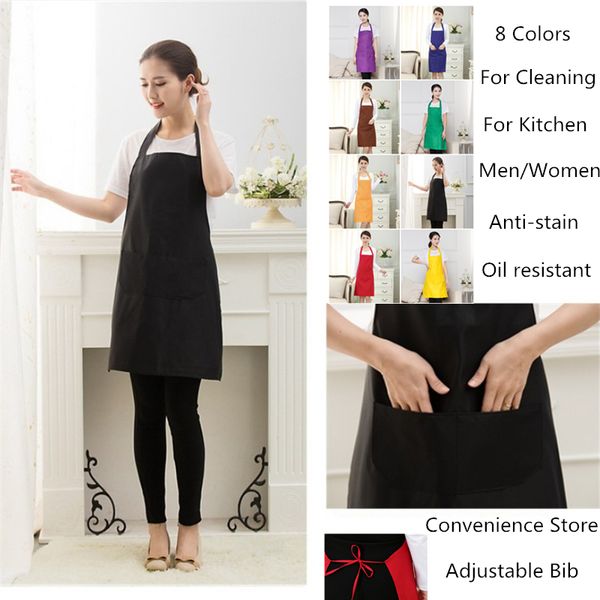 men women kitchen apron convenience store apron adjustable bib anti-stain oil resistant dress kitchen restaurant chef tool
men women kitchen apron convenience store apron adjustable bib anti-stain oil resistant dress kitchen restaurant chef tool