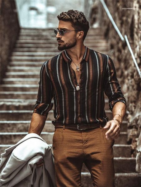 spring summer designer shirt males fashion casual clothes mens striped print casual shirts lapel neck long sleeve, White;black
spring summer designer shirt males fashion casual clothes mens striped print casual shirts lapel neck long sleeve, White;black