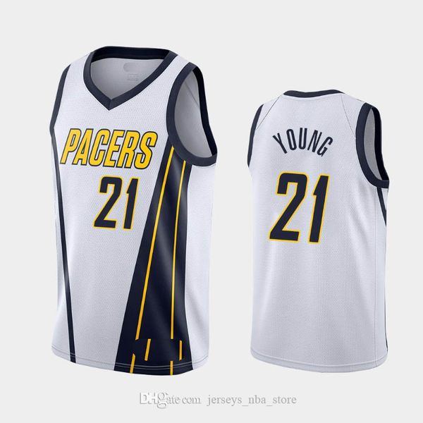 Men's Basketball Jerseys Indiana Pacers Jersey Thaddeus Young White Yellow 2019-20 Statement City Icon Free Shipping
Men's Basketball Jerseys Indiana Pacers Jersey Thaddeus Young White Yellow 2019-20 Statement City Icon Free Shipping