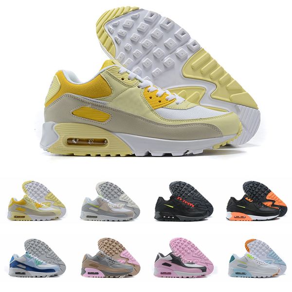 2020 wmns 90 women mens running shoes 30th anniversary classic 90s yellow lemon triple black trainers des chaussures sports size 12
2020 wmns 90 women mens running shoes 30th anniversary classic 90s yellow lemon triple black trainers des chaussures sports size 12
