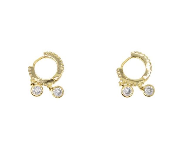 women s gold-color clear cz stone pierced stud earrings round shape small earring jewelry002, Golden;silver
women s gold-color clear cz stone pierced stud earrings round shape small earring jewelry002, Golden;silver