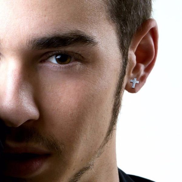 stainless steel cross post stud earrings for men ecoat plain small earing assorted colors, Golden;silver
stainless steel cross post stud earrings for men ecoat plain small earing assorted colors, Golden;silver