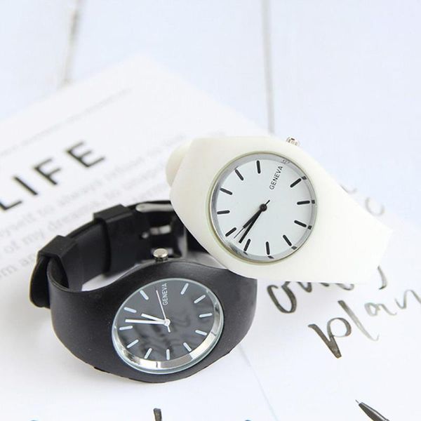 fashion candy colors sports men watch analog women quartz wristwatches silicone band students watches, Slivery;brown
fashion candy colors sports men watch analog women quartz wristwatches silicone band students watches, Slivery;brown