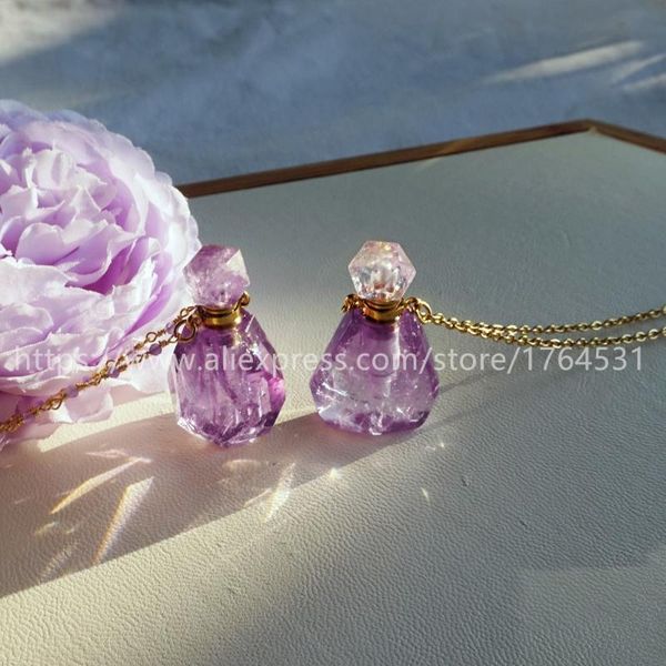 pendant necklaces borosa gems stone perfume bottle diffuser necklace jewelry high grade amethysts 26inch chain crystal, Silver
pendant necklaces borosa gems stone perfume bottle diffuser necklace jewelry high grade amethysts 26inch chain crystal, Silver