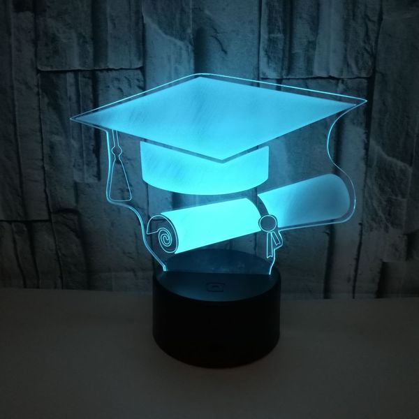 acrylic 3d home atmosphere small table lamp bachelor hat lamp colorful touch remote control 3d night lights graduate gift
acrylic 3d home atmosphere small table lamp bachelor hat lamp colorful touch remote control 3d night lights graduate gift