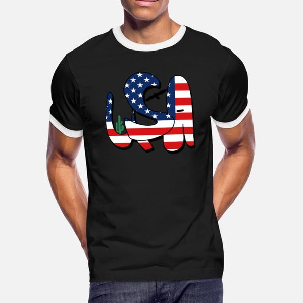 usa t shirt men character short sleeve o neck male graphic comical spring family shirt
usa t shirt men character short sleeve o neck male graphic comical spring family shirt