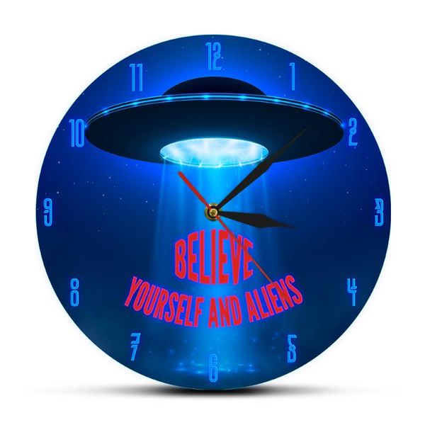 believe yourself and alien wall clock outer space quote ufo abduction wall art flying saucer home decor children bedroom clock
believe yourself and alien wall clock outer space quote ufo abduction wall art flying saucer home decor children bedroom clock