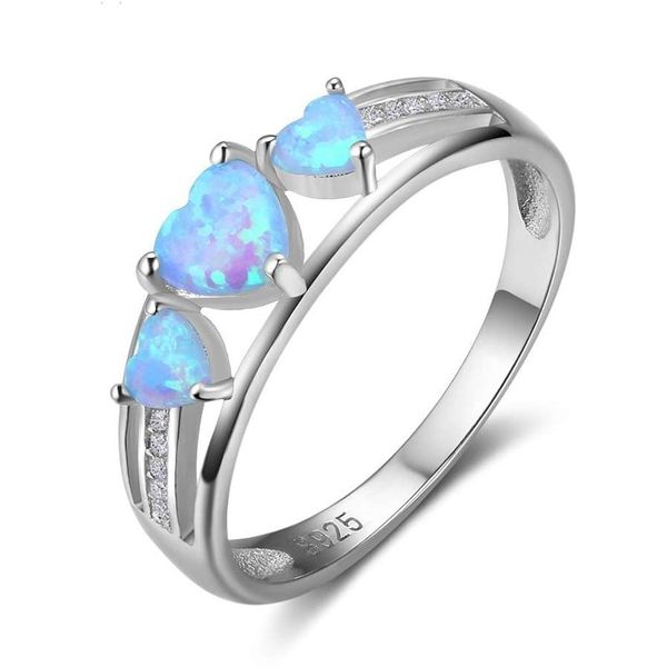fashion women silver plated three stone heart pink fire opal party wedding ring jewelry size 6-10#, Golden;silver
fashion women silver plated three stone heart pink fire opal party wedding ring jewelry size 6-10#, Golden;silver