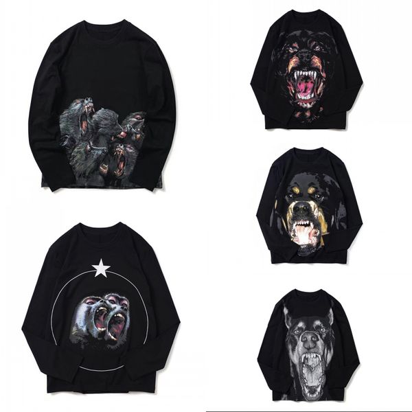 mens stylist t shirt long sleeve casual fashion animal printing men women hip hop tees size s-xxl, Black
mens stylist t shirt long sleeve casual fashion animal printing men women hip hop tees size s-xxl, Black