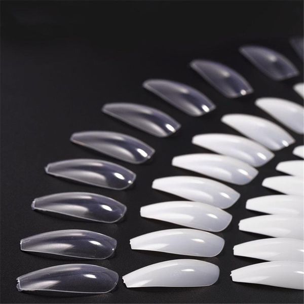 100/600pcs false nails display tips acrylic ballerina artificial transparent/natural guide stiletto full cover fake nail, Red;gold
100/600pcs false nails display tips acrylic ballerina artificial transparent/natural guide stiletto full cover fake nail, Red;gold