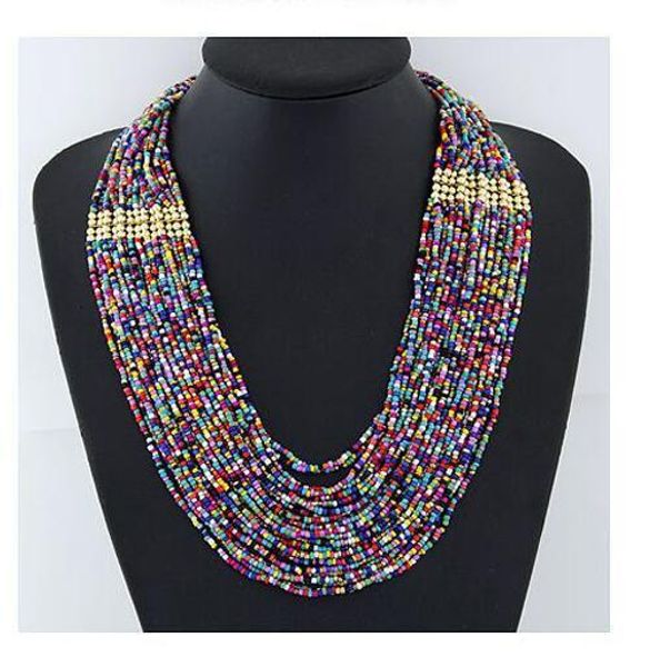vintage colorful small beads strand multi layer necklace for women fashion statement choker necklaces bohemian jewelry fashion y200730, Silver
vintage colorful small beads strand multi layer necklace for women fashion statement choker necklaces bohemian jewelry fashion y200730, Silver