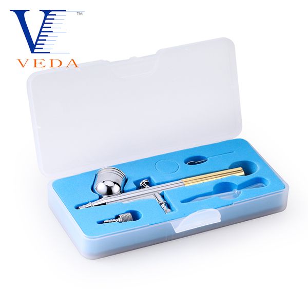 veda dual-action airbrush with 0.3mm nozzle gravity feed spray gun kits for car decoration painting cake make tattoos art crafts
veda dual-action airbrush with 0.3mm nozzle gravity feed spray gun kits for car decoration painting cake make tattoos art crafts