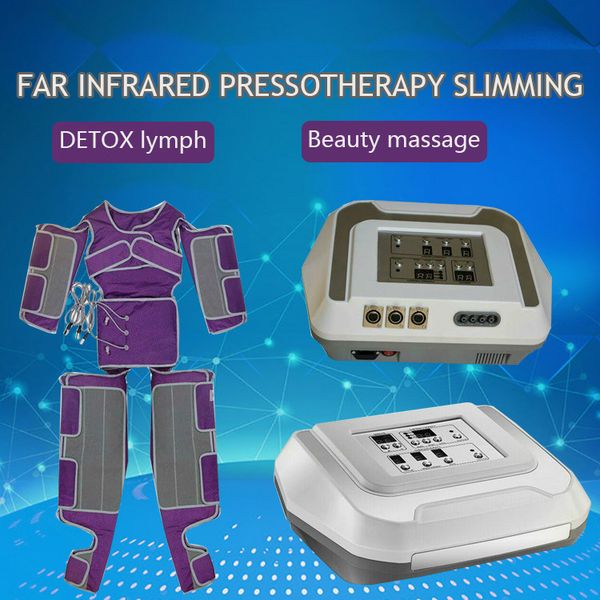 16 air bags air pressure pressotherapy lymph drainages pressotherapy slimming machine whole body massage with pants and sleeves
16 air bags air pressure pressotherapy lymph drainages pressotherapy slimming machine whole body massage with pants and sleeves