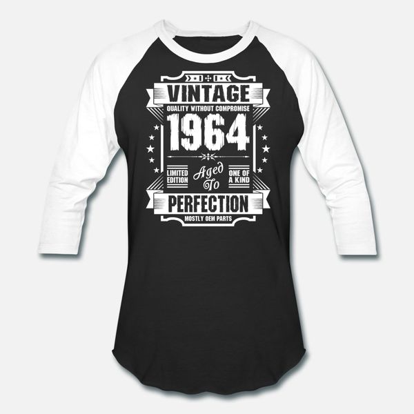 vintage 1964 perfection t shirt men printed 100% cotton round collar normal cute authentic summer style vintage shirt
vintage 1964 perfection t shirt men printed 100% cotton round collar normal cute authentic summer style vintage shirt