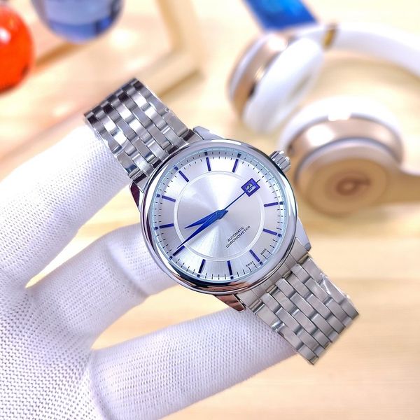 luxury mens watches three needle series automatic mechanical watch designer watches omg brand stainless steel strap fashion casual style, Slivery;brown
luxury mens watches three needle series automatic mechanical watch designer watches omg brand stainless steel strap fashion casual style, Slivery;brown