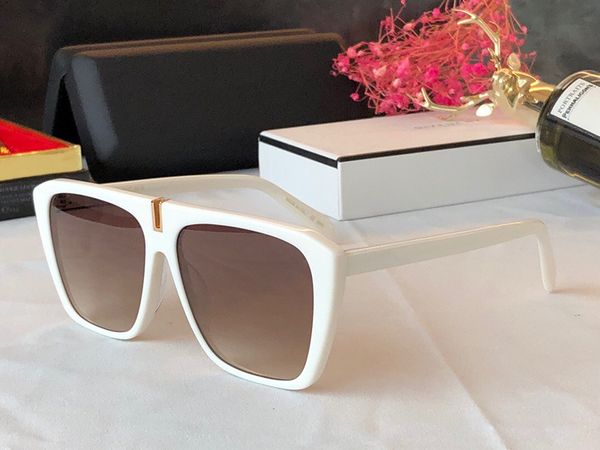 7109 sunlgasses luxury popular sunglasses fashion men women brand designer retro style uv protection square frame come with case, White;black
7109 sunlgasses luxury popular sunglasses fashion men women brand designer retro style uv protection square frame come with case, White;black