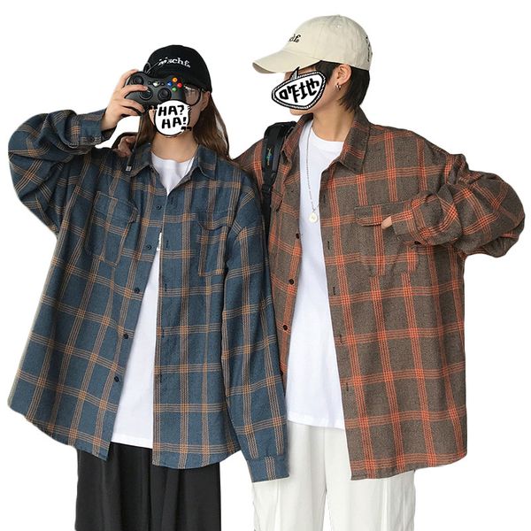 autumn winter long sleeve shirt men's loose couple shirt fashion youth fashion, White;black
autumn winter long sleeve shirt men's loose couple shirt fashion youth fashion, White;black