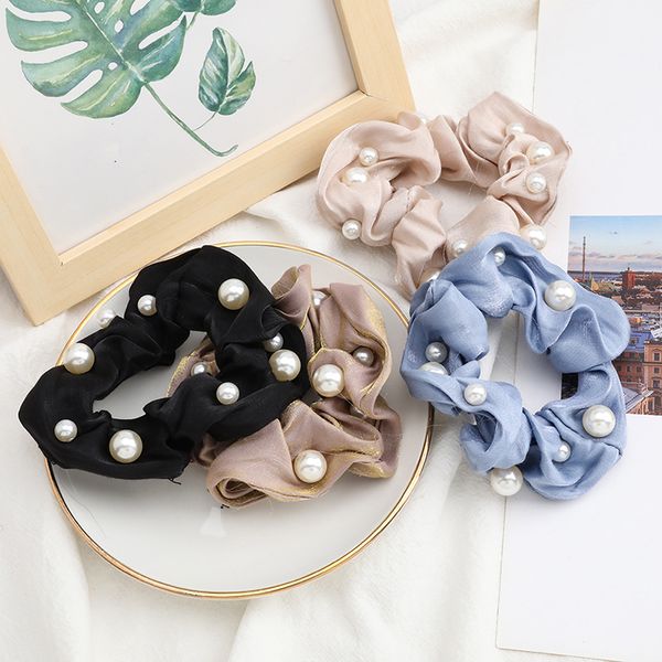 hair accessories 2021 satin pearl elastic bands ponytail holder scrunchies bright girls ties rubber women
hair accessories 2021 satin pearl elastic bands ponytail holder scrunchies bright girls ties rubber women