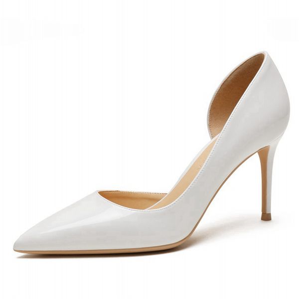 dress shoes women pumps patent leather breathable casual solid female thin heels pointed toe fashion woman plus size n0040, Black
dress shoes women pumps patent leather breathable casual solid female thin heels pointed toe fashion woman plus size n0040, Black