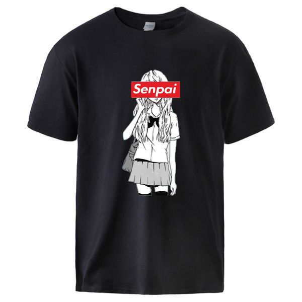 anime girl сенпай печати футболки man summer 100% хлопок футболки мужчины с коротким рукавом горячая спортивная tee повседневная сыпучие fit
anime girl сенпай печати футболки man summer 100% хлопок футболки мужчины с коротким рукавом горячая спортивная tee повседневная сыпучие fit