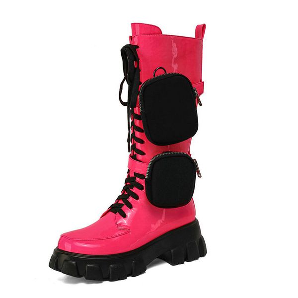 fashion knee high boots women leather boots platform high heel autumn winter woman shoes, Black
fashion knee high boots women leather boots platform high heel autumn winter woman shoes, Black