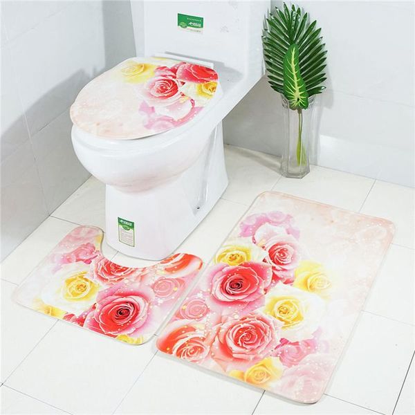 bath mats rose petal series printed bathroom toilet floor rugs carpet set anti slip mat accerssories 20m06
bath mats rose petal series printed bathroom toilet floor rugs carpet set anti slip mat accerssories 20m06