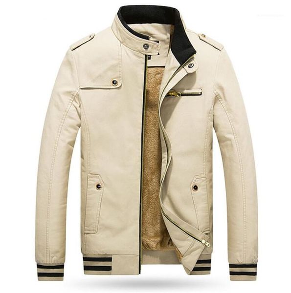 and pocket decoration male plus velvet jacket homme zipper fly jacket designer men winter thick jacket button, Black;brown
and pocket decoration male plus velvet jacket homme zipper fly jacket designer men winter thick jacket button, Black;brown