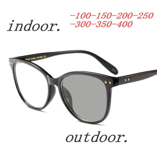 2020 cat uv400 finished sun pchromic myopia glasses women optical eyewear degree prescription glasses frame fml, Black
2020 cat uv400 finished sun pchromic myopia glasses women optical eyewear degree prescription glasses frame fml, Black