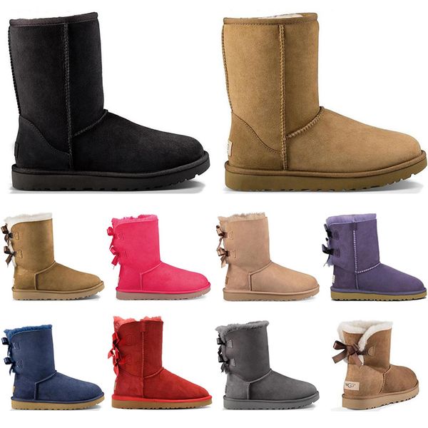 australia women classics snow boots ankle short bow fur booties for winter chestnut coffee grey women female fashion shoes 36-41, White;red
australia women classics snow boots ankle short bow fur booties for winter chestnut coffee grey women female fashion shoes 36-41, White;red