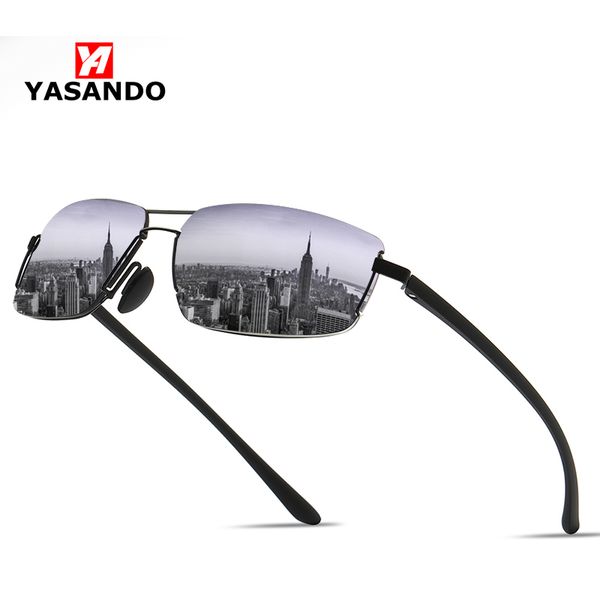 sunglasses polarized men rimless frame yasando classic mirror lens outdoor driving uv400 women eyewear xy128 with box, White;black
sunglasses polarized men rimless frame yasando classic mirror lens outdoor driving uv400 women eyewear xy128 with box, White;black