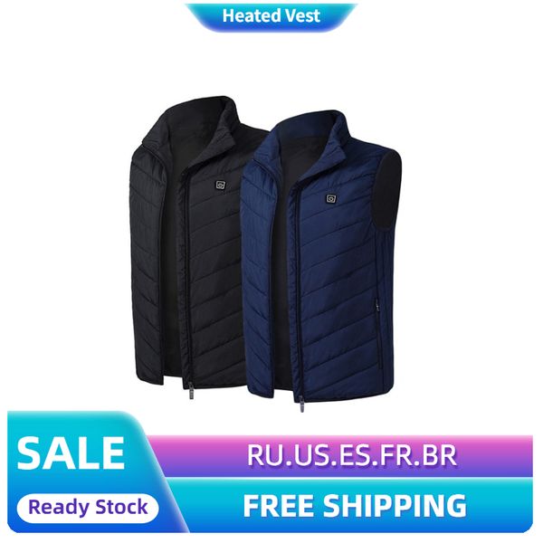 outdoor t-shirts electric heated vest usb heating winter thermal cloth feather camping hiking warm hunting jacket, Gray;blue
outdoor t-shirts electric heated vest usb heating winter thermal cloth feather camping hiking warm hunting jacket, Gray;blue