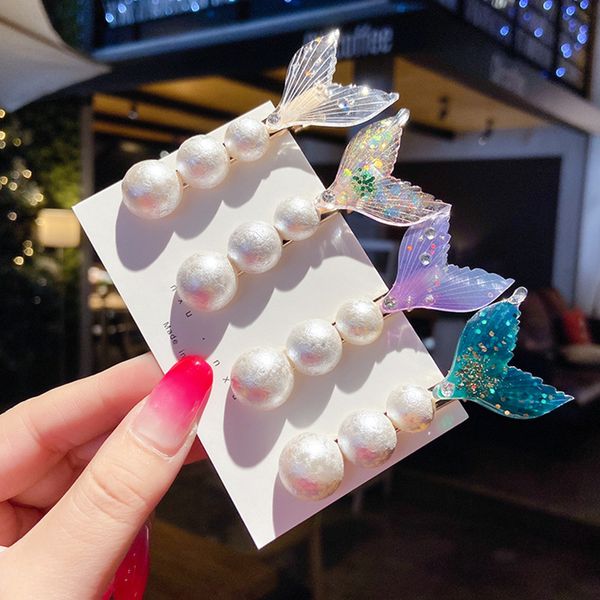 faceins mermaid tail pearl hairpin female headdress korea ins side clip female hairpin clip bangs hair ornament jewelry, Golden;silver
faceins mermaid tail pearl hairpin female headdress korea ins side clip female hairpin clip bangs hair ornament jewelry, Golden;silver