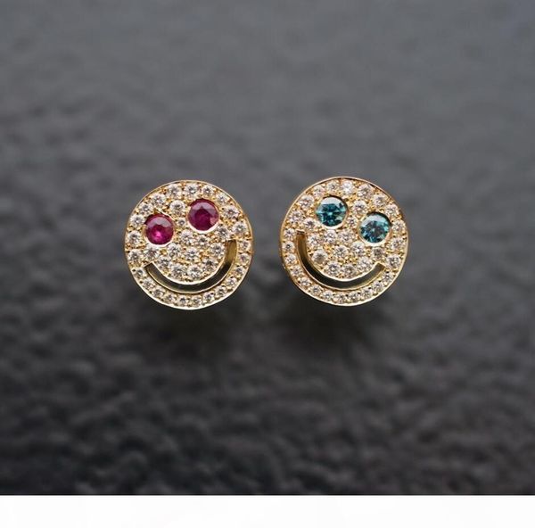 eyefunny style micro-inlaid drill 18k real gold plating rich fun smiling face ear nails, Golden;silver
eyefunny style micro-inlaid drill 18k real gold plating rich fun smiling face ear nails, Golden;silver