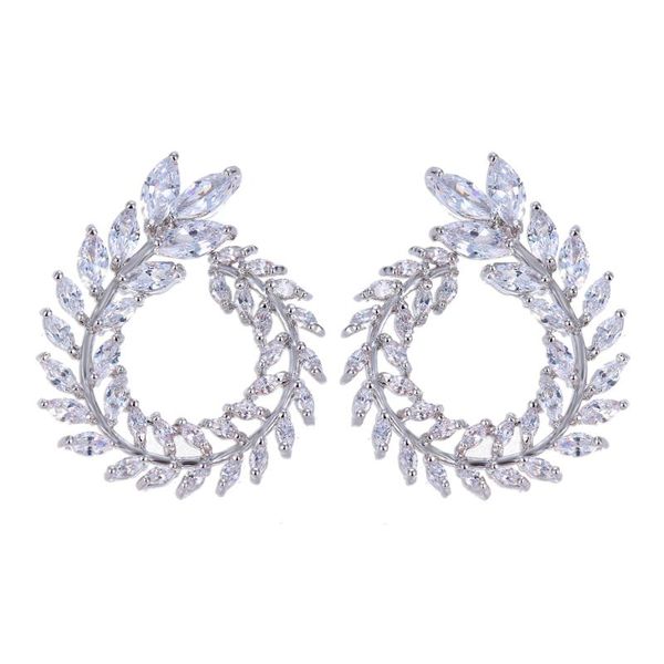 stud emmaya women earrings clear color cubic zirconia stone flower earring factory price, Golden;silver
stud emmaya women earrings clear color cubic zirconia stone flower earring factory price, Golden;silver
