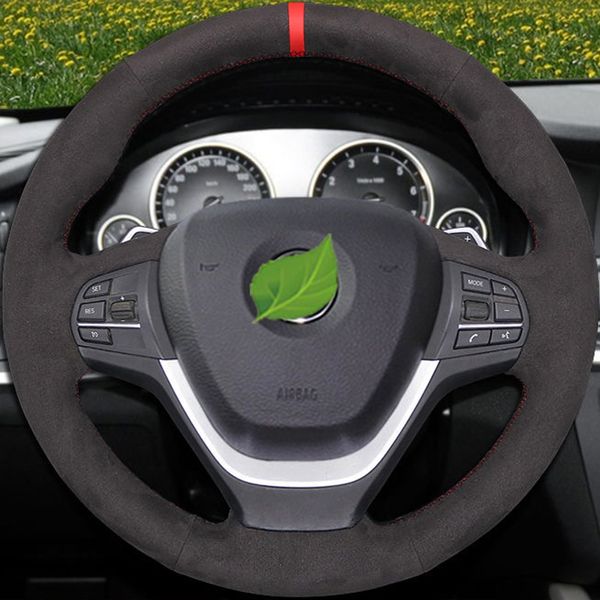 black suede diy hand-stitched car steering wheel cover for bmw f20 f21 f22 f23 f30 f31 f34 car accessories
black suede diy hand-stitched car steering wheel cover for bmw f20 f21 f22 f23 f30 f31 f34 car accessories