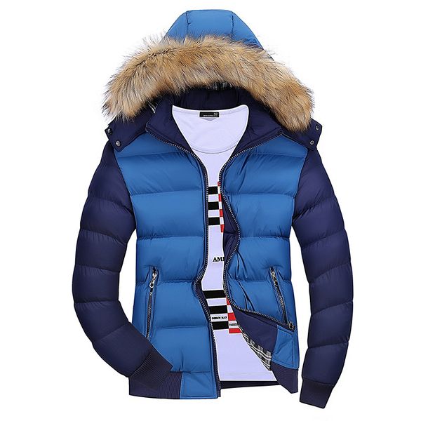 winter jacket for men warm cotton fur collar male hooded casual fashion thick coat parkas outerwear, Black
winter jacket for men warm cotton fur collar male hooded casual fashion thick coat parkas outerwear, Black