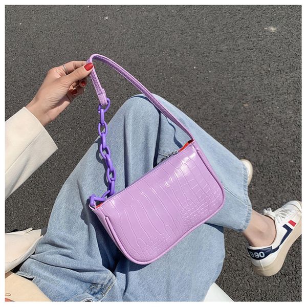 purple baguette bag women baguette zipper shoulder bags handbags sac pu leather street casual solid messenger baguette bag 2020
purple baguette bag women baguette zipper shoulder bags handbags sac pu leather street casual solid messenger baguette bag 2020