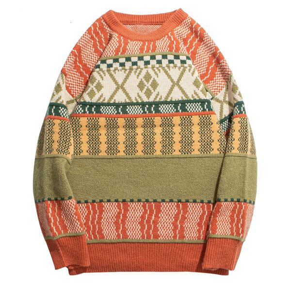 2020 mens vintage jumper sweaters striped folk custom printed streetwear hip hop knitted pullover fashion cold blouse sweater, White;black
2020 mens vintage jumper sweaters striped folk custom printed streetwear hip hop knitted pullover fashion cold blouse sweater, White;black