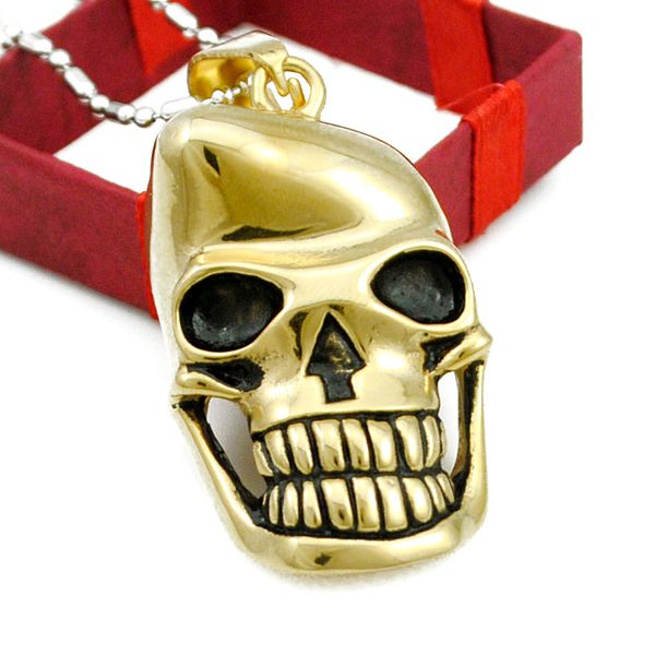 amumiu new arrival sharp corners skull pendant stainless steel necklace jewelry gifts for men kp1082, Silver
amumiu new arrival sharp corners skull pendant stainless steel necklace jewelry gifts for men kp1082, Silver