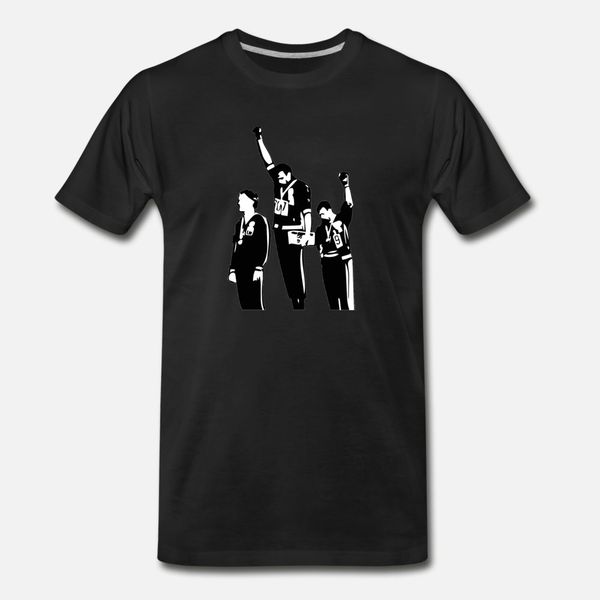 1968 olympics black power salute t shirt men character 100% cotton crew neck novelty fitness humor spring vintage shirt, White;black
1968 olympics black power salute t shirt men character 100% cotton crew neck novelty fitness humor spring vintage shirt, White;black