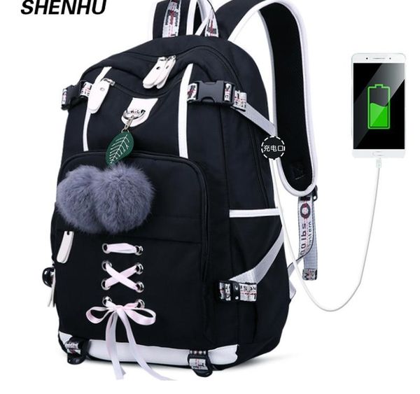 shenhu 2019 new lapwomen backpack external usb charge computer backpacks anti-theft waterproof school bag for teenage girls021
shenhu 2019 new lapwomen backpack external usb charge computer backpacks anti-theft waterproof school bag for teenage girls021