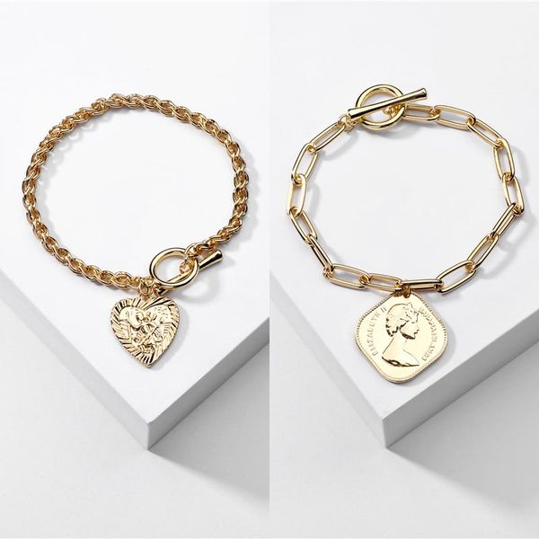 charm bracelets b2362 zwpon gold color embossment heart for women fashion metal chain toggle jewelry wholesale, Golden;silver
charm bracelets b2362 zwpon gold color embossment heart for women fashion metal chain toggle jewelry wholesale, Golden;silver
