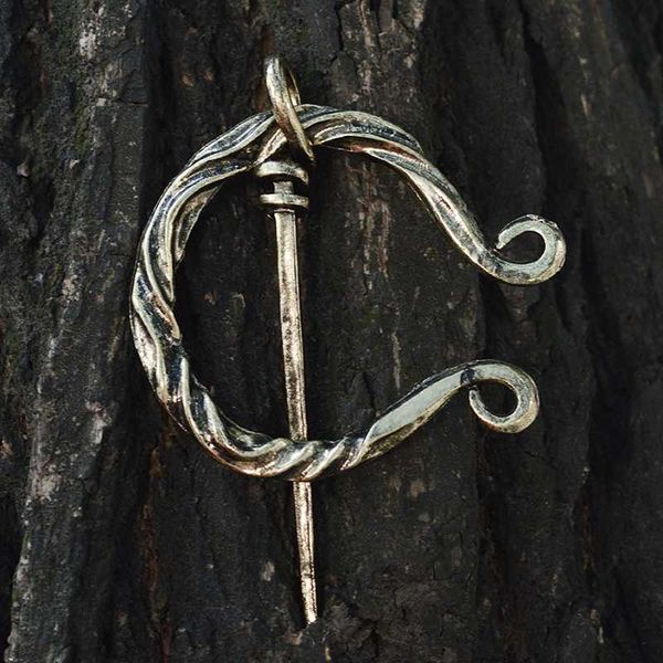 norse viking brooch penannular brooch pin badge shawl coat scarves cloak pin vintage medieval clasp for women men jewelry, Gray
norse viking brooch penannular brooch pin badge shawl coat scarves cloak pin vintage medieval clasp for women men jewelry, Gray