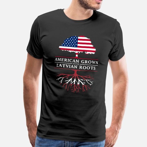 american grown with latvian roots latvia design t shirt men custom cotton o-neck family famous new fashion spring slim shirt
american grown with latvian roots latvia design t shirt men custom cotton o-neck family famous new fashion spring slim shirt