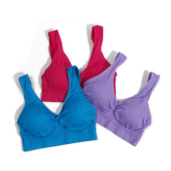 новый push up bra top спорт бег tops фитнес stretch бесшовные бюстгальтеры проволока из хлопка спортивная одежда для женщин gym yoga bra top, White;black
новый push up bra top спорт бег tops фитнес stretch бесшовные бюстгальтеры проволока из хлопка спортивная одежда для женщин gym yoga bra top, White;black
