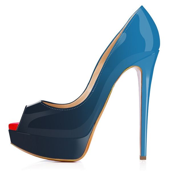 loslandifen women pumps platform peep toe 14cm super high heels woman red wedding shoes gradient stiletto shoes 817-16db, Black
loslandifen women pumps platform peep toe 14cm super high heels woman red wedding shoes gradient stiletto shoes 817-16db, Black