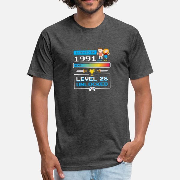 1991 28th birthday video games 28 year old birthda t shirt men printing tee shirt plus size 3xl outfit famous funny casual shirt
1991 28th birthday video games 28 year old birthda t shirt men printing tee shirt plus size 3xl outfit famous funny casual shirt